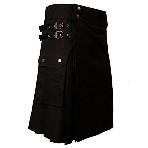 Black Casual Utility Kilt – KiltShop USA