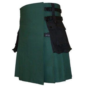 Green Black Color kilt