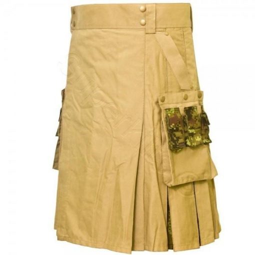 Khaki Camo Kilt Hybrid - Image 2