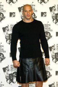 modern leather kilt