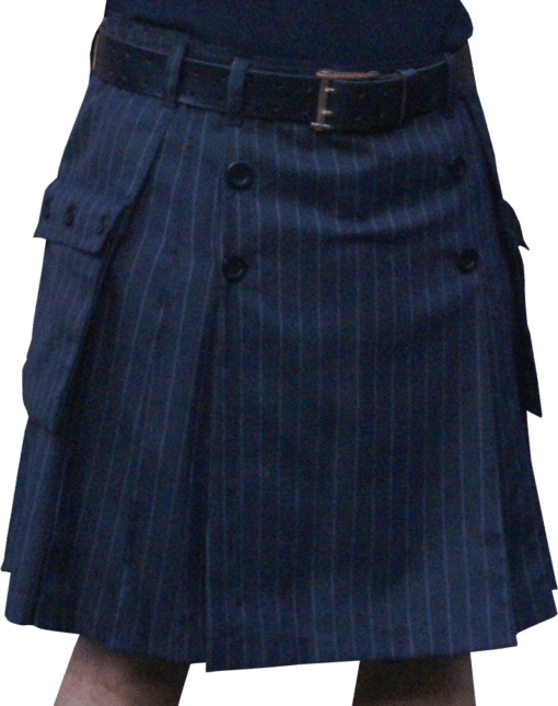 Charcoal Grey Utility Kilt