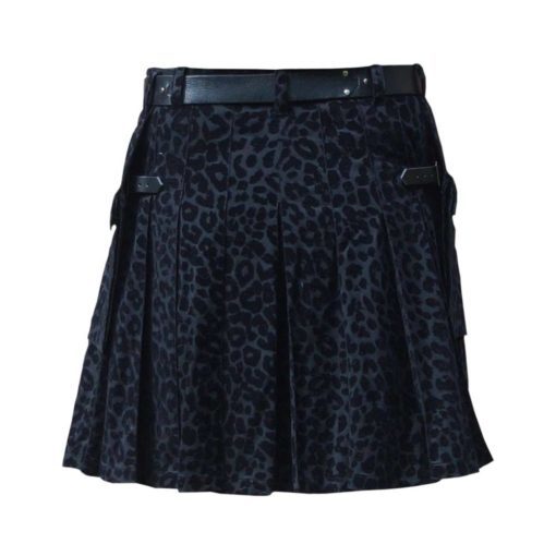 Black Leopard Utility Kilt - Image 2