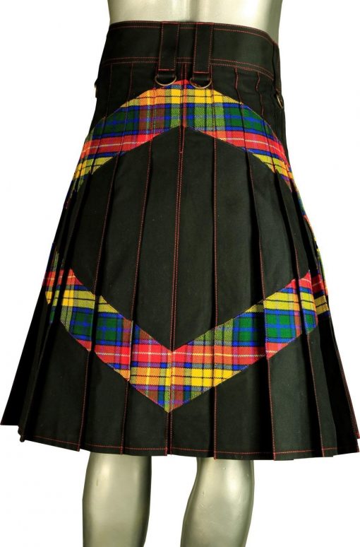Diamond Tartan Utility Kilt - Image 2