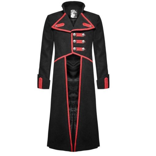Military Long Coat Jacket Black Red Goth Steampunk Regency Aristoc Face 800x800