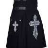 Crossdesignblackkilt