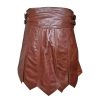 Viking Leather Kilt Back