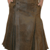 Gladiator Warrior Leather Kilt