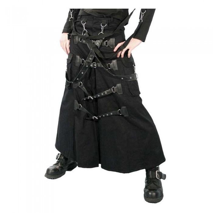 Cyber Punk Bondage Gothic Kilt