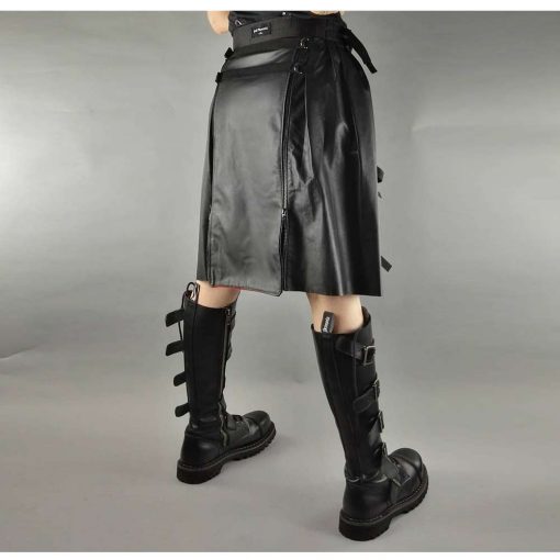 Leather Rock Star Kilt - Image 7