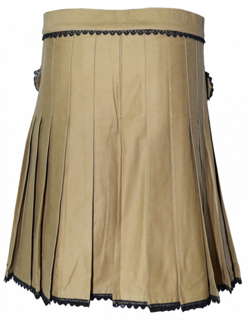 Black Lace Women Kilt - Image 4
