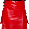 Red Leather Pride Kilt