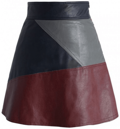 Womens Leather Kilt