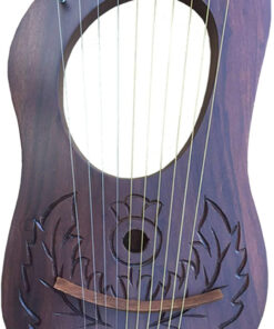 10 Metal Strings Thistle Design Lyra Harp
