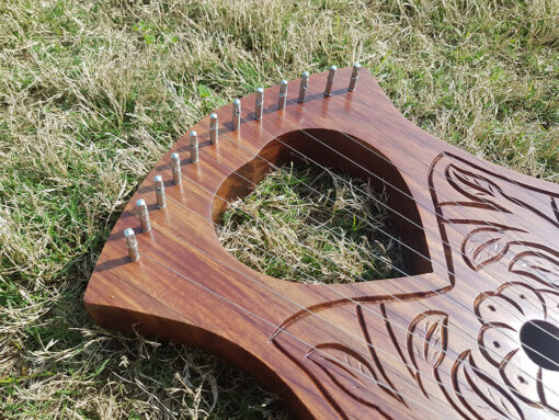 12 Strings Love Lyre harp - Image 2