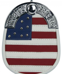 American Flag Leather Sporran