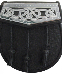 Batch Plate Leather Sporran