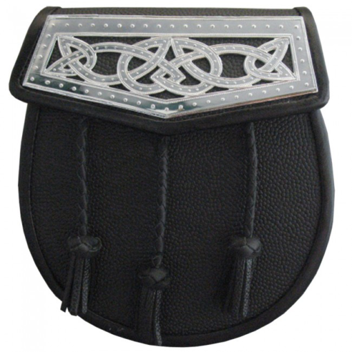 Batch Plate Leather Sporran