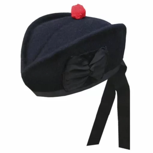 Black Glengarry Hat