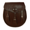 Bridle Leather Brown Sporran