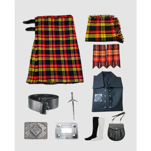 Buchanan Tartan Kilt Outfit