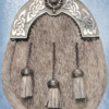 Calfskin Grey Thistle Sporran