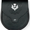 Celtic Pattern Leather Sporran