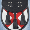 Flag Leather Sporran