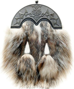 Fox Fur Sporran With Cantle
