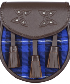 Leather Tartan Sporran