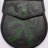Rampant Lion Leather Sporran
