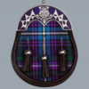 Scotland Tartan Kilt Sporran