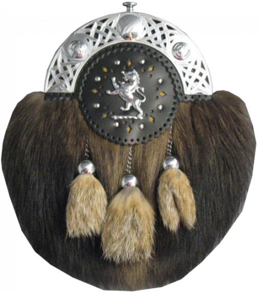 Scottish Outfit Fox Fur Sporran