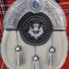 Thistle Badge White Sporran