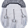 White Bovine Dress Sporran