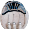 White Tassels Sporran