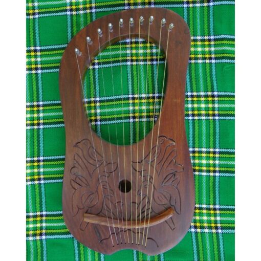 Rosewood Lyre Harp