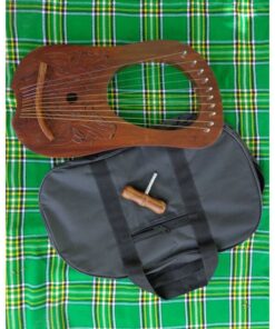 Rosewood Lyre Harp