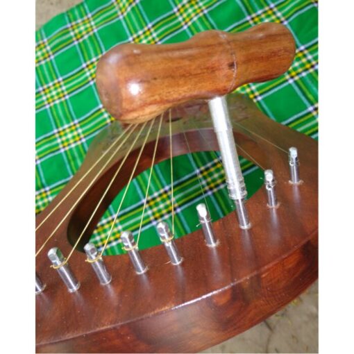 Rosewood Lyre Harp - Image 4