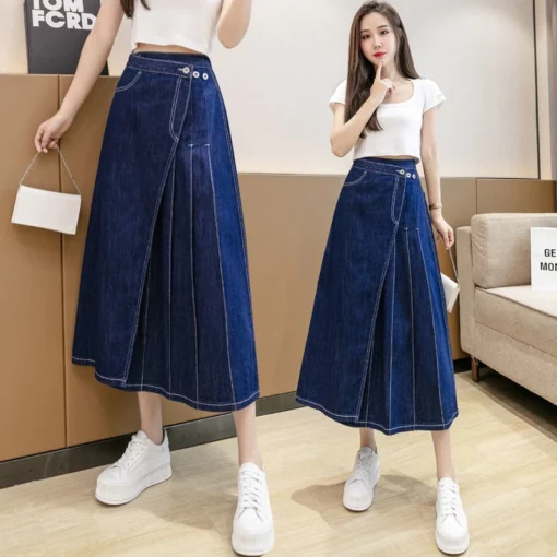Women Denim Skirt - Image 5