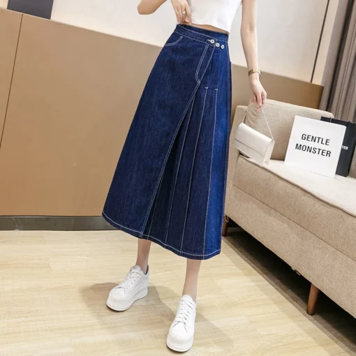 Women Denim Skirt - Image 3