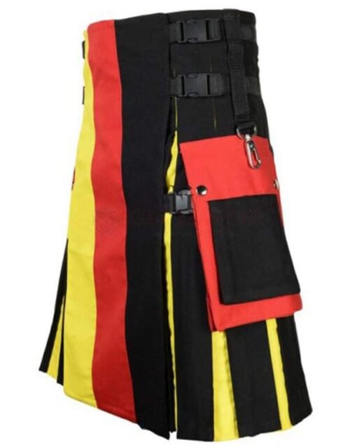 German Flag Cotton Hybrid Utility Kilt - Image 2