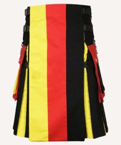 German Flag Cotton Hybrid Utility Kilt