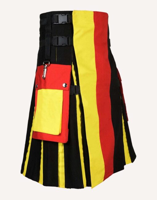 German Flag Cotton Hybrid Utility Kilt