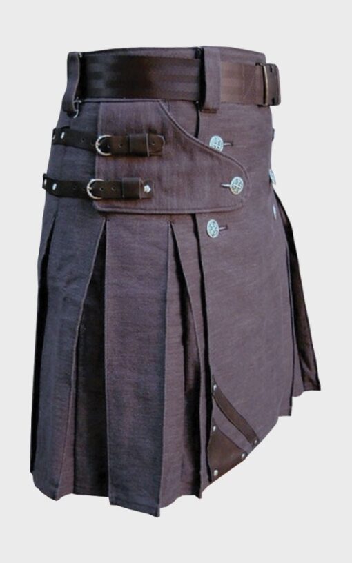 Heavy Duty Denim Kilt