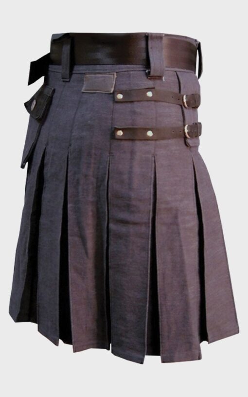 Heavy Duty Denim Kilt