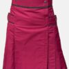 Fashion Burgundy Utility Kilt