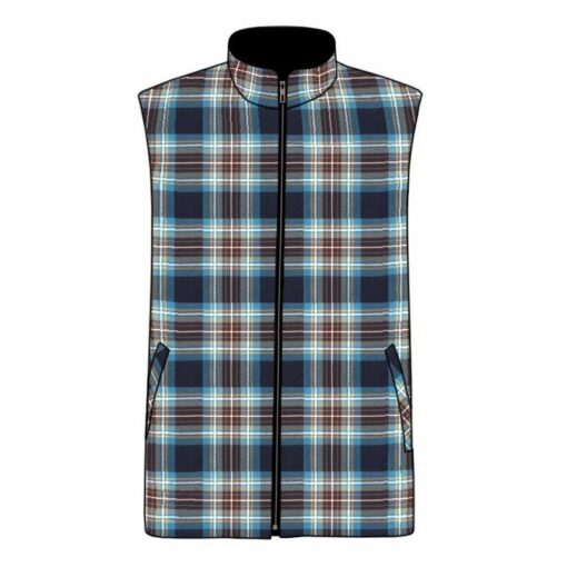 Men's Tartan Gilet - Image 3