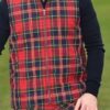 Men's Tartan Gilet
