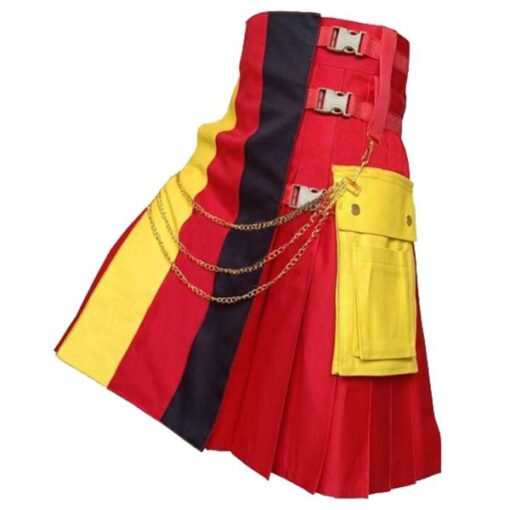 Germany Flag Gothic Kilt