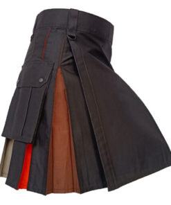 Black Hybrid Pride Kilt
